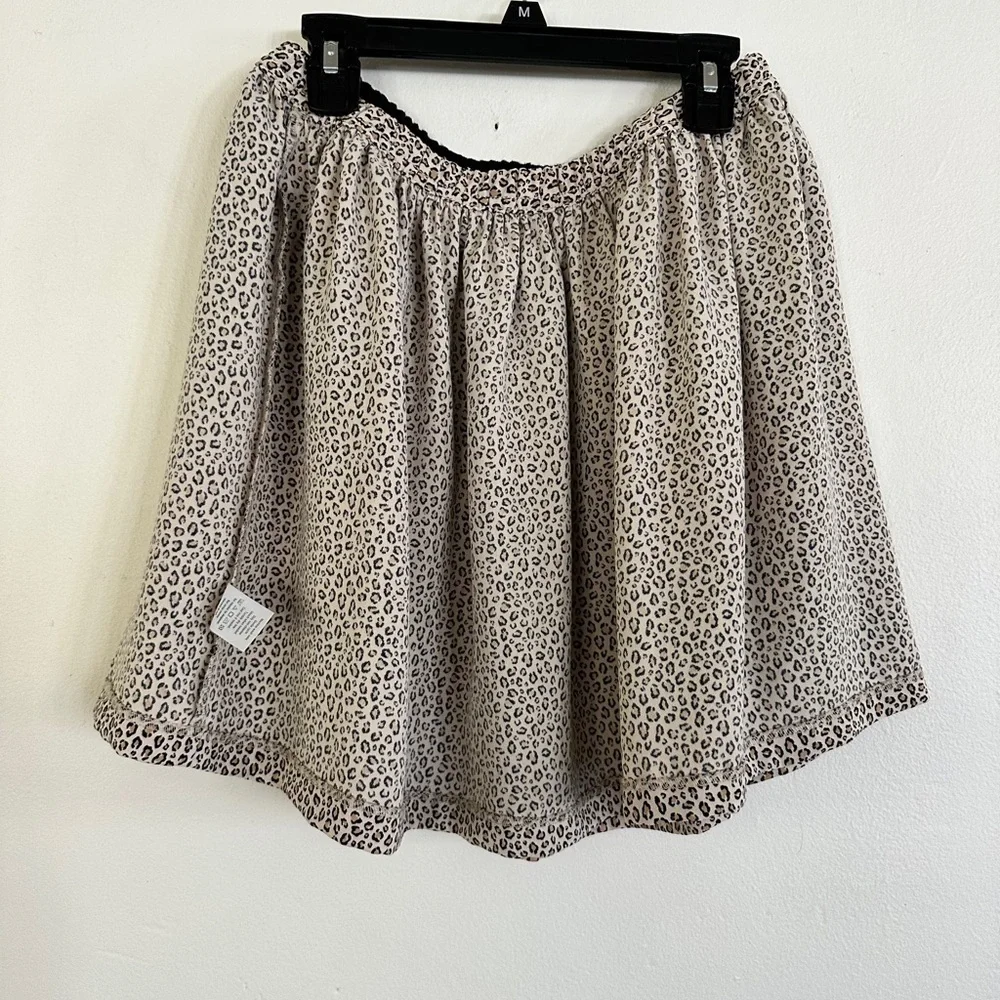 Gymboree 𝅺leopard print skirt